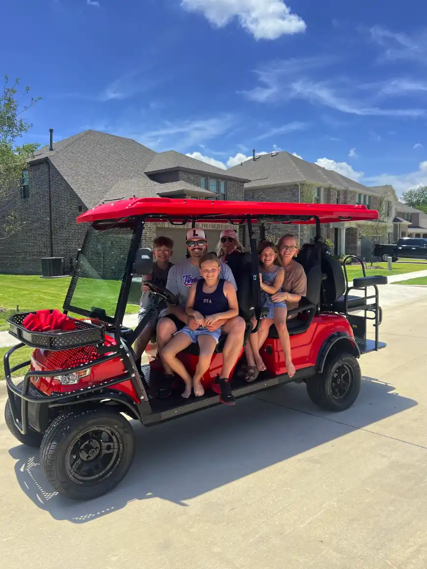 Try before you buy — Galaxy Golf Cars test drive