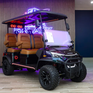 2026 DACH Apollo Gen 2 4 Seater Chameleon electric golf cart with Walnut seats