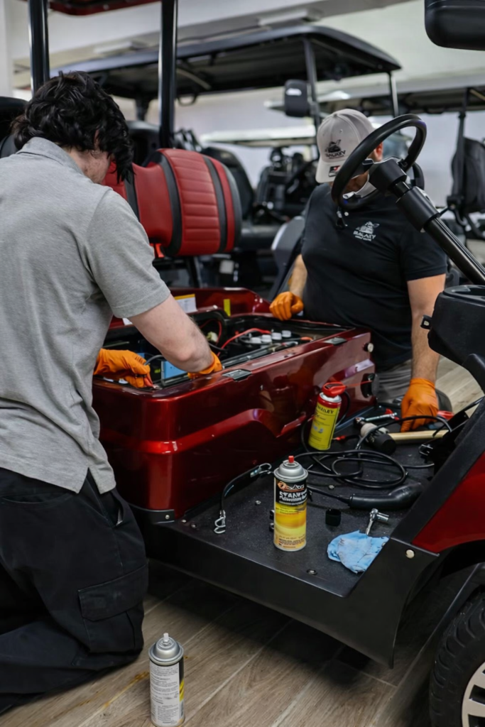 Maintenance tips for golf cart batteries