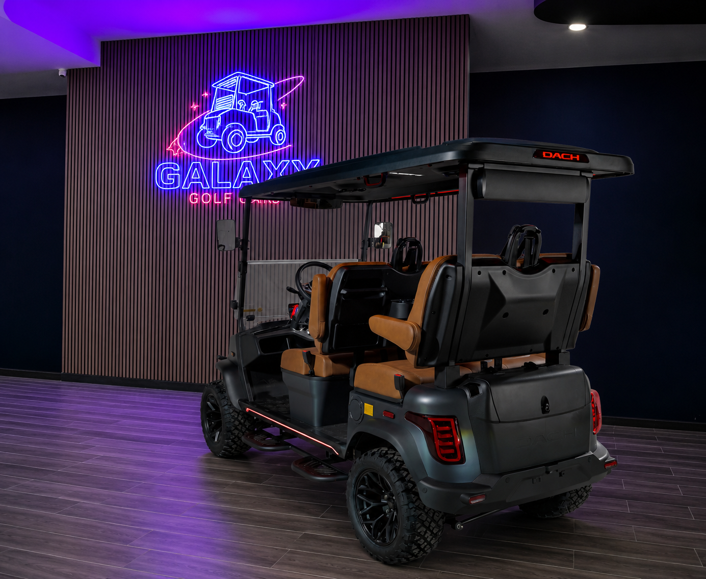 2026 Matte Gray & Walnut Dach Apollo Gen 2 Golf Cart/LSV - Image 2