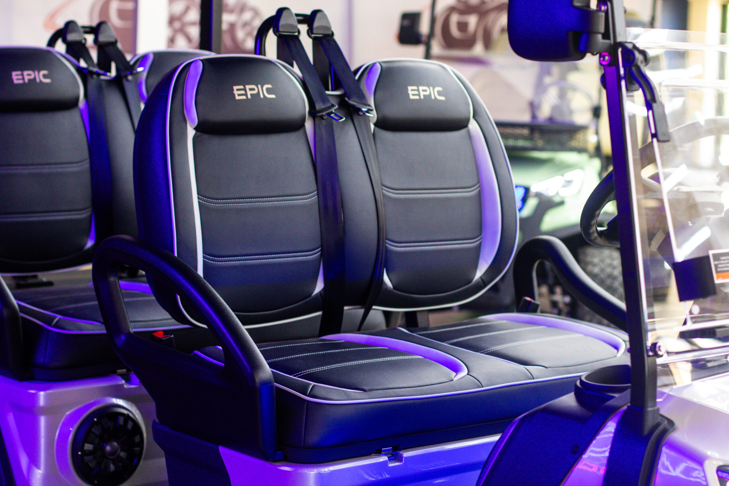 2026 White Pearl Epic E40FX Golf Cart/LSV - Image 12