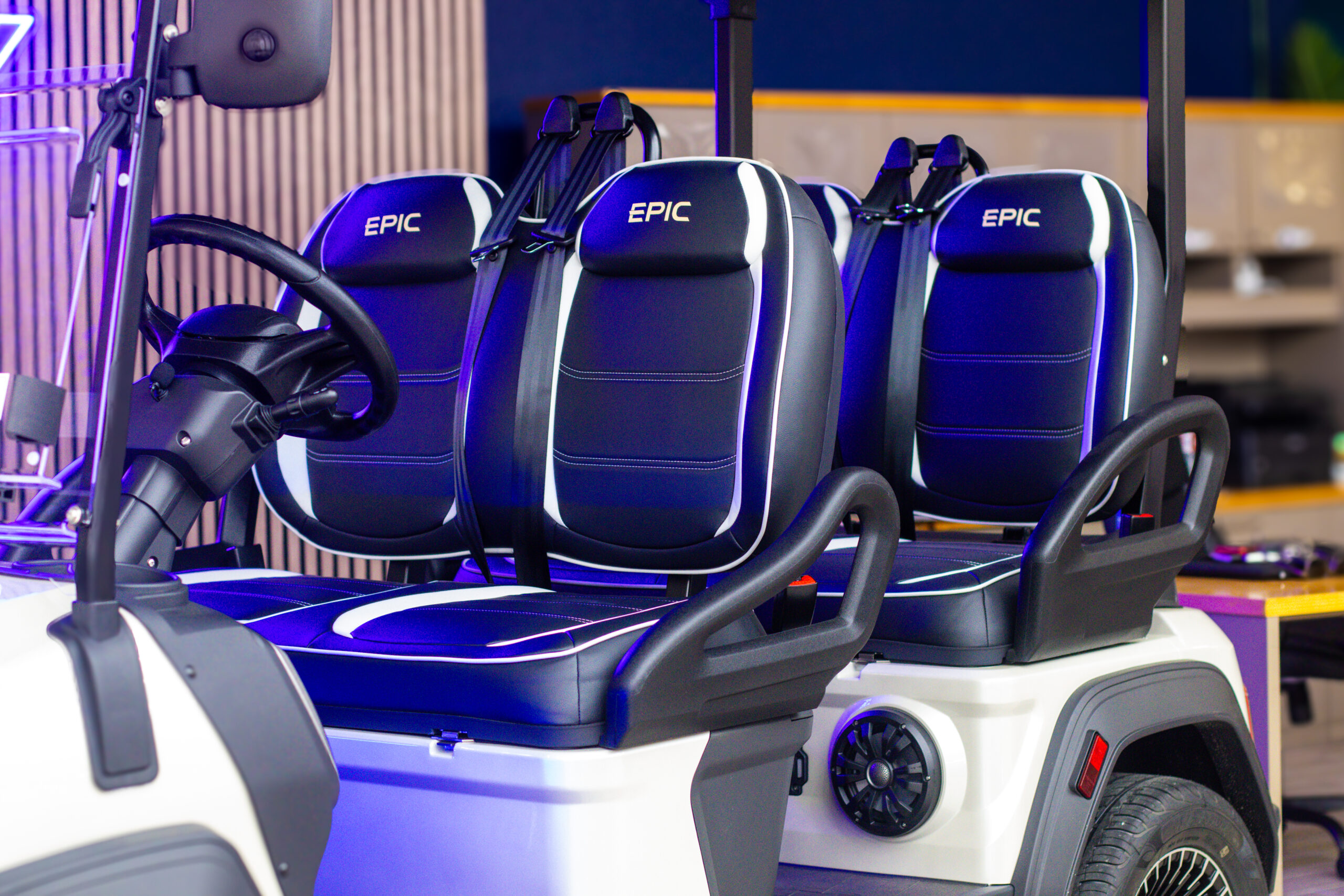 2026 White Pearl Epic E40FX Golf Cart/LSV - Image 13