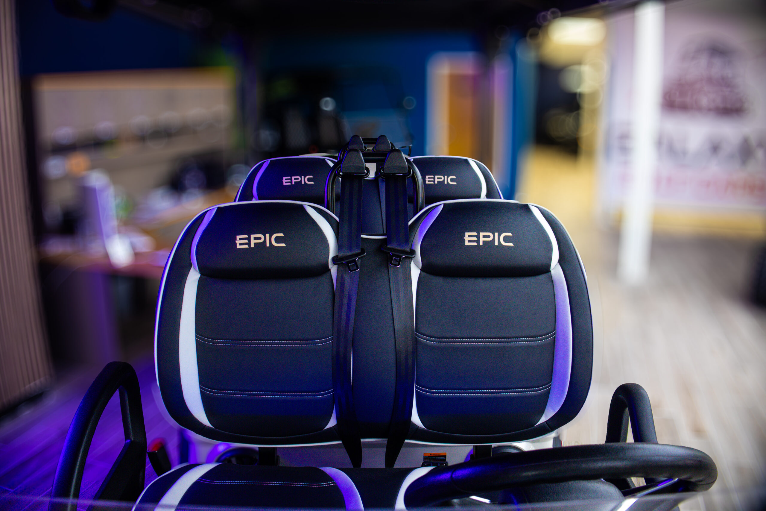 2026 White Pearl Epic E40FX Golf Cart/LSV - Image 23