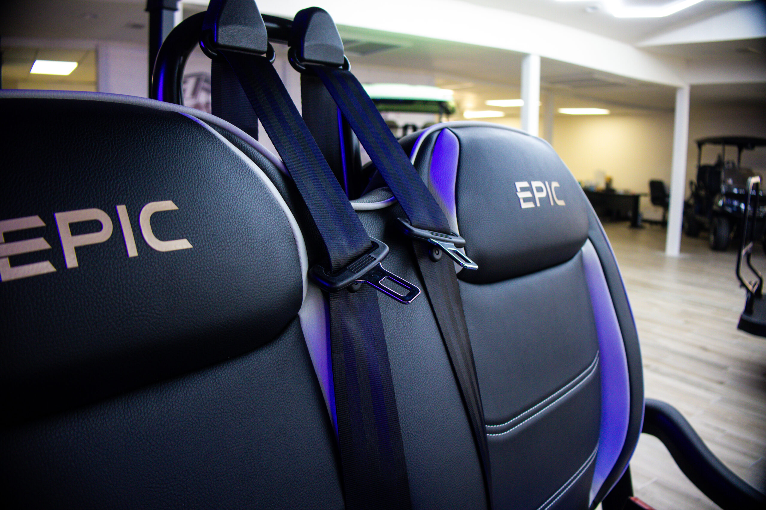 2026 White Pearl Epic E40FX Golf Cart/LSV - Image 15