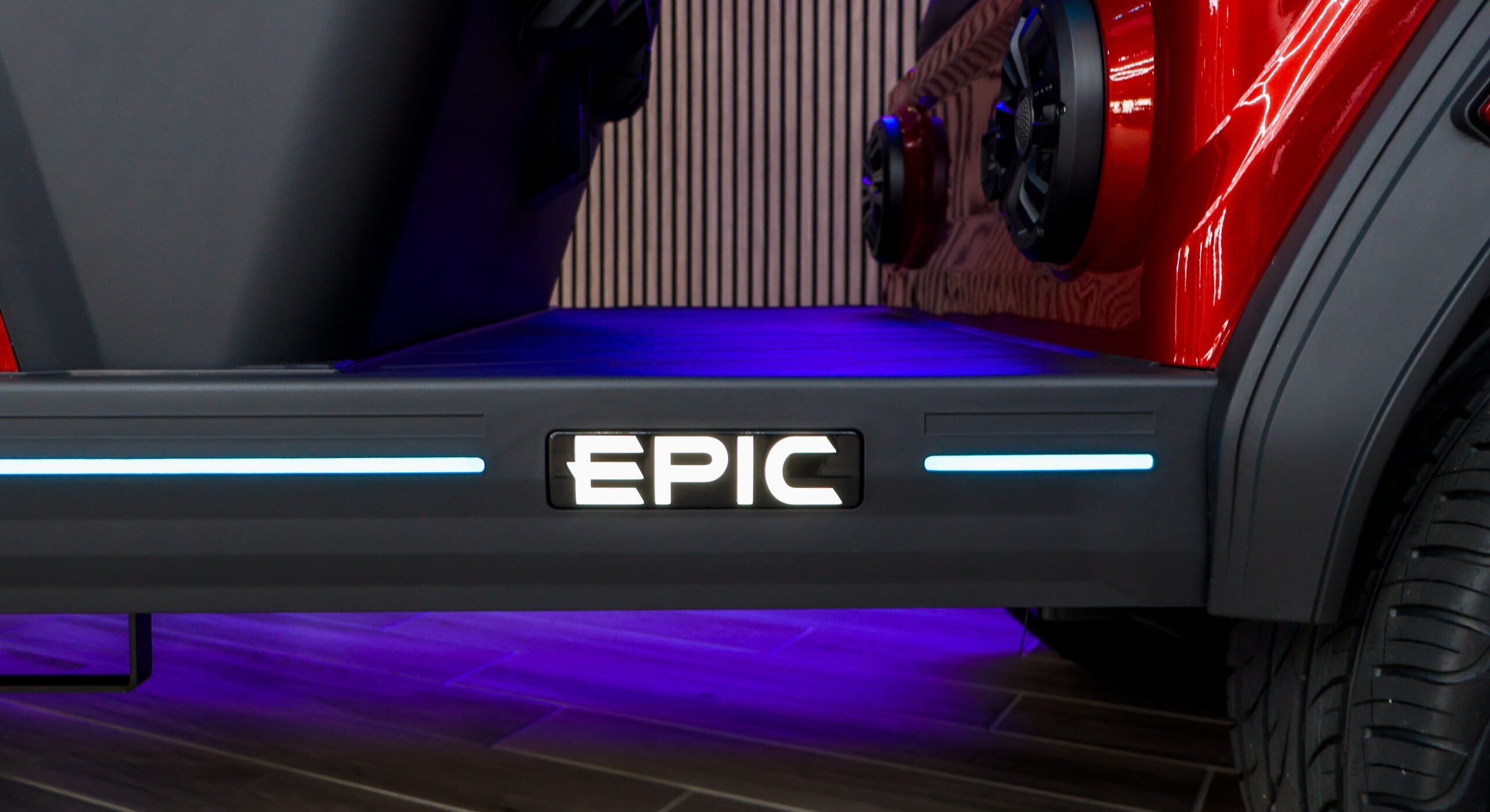 2026 Burgundy Epic E40FX Golf Cart/LSV - Image 16