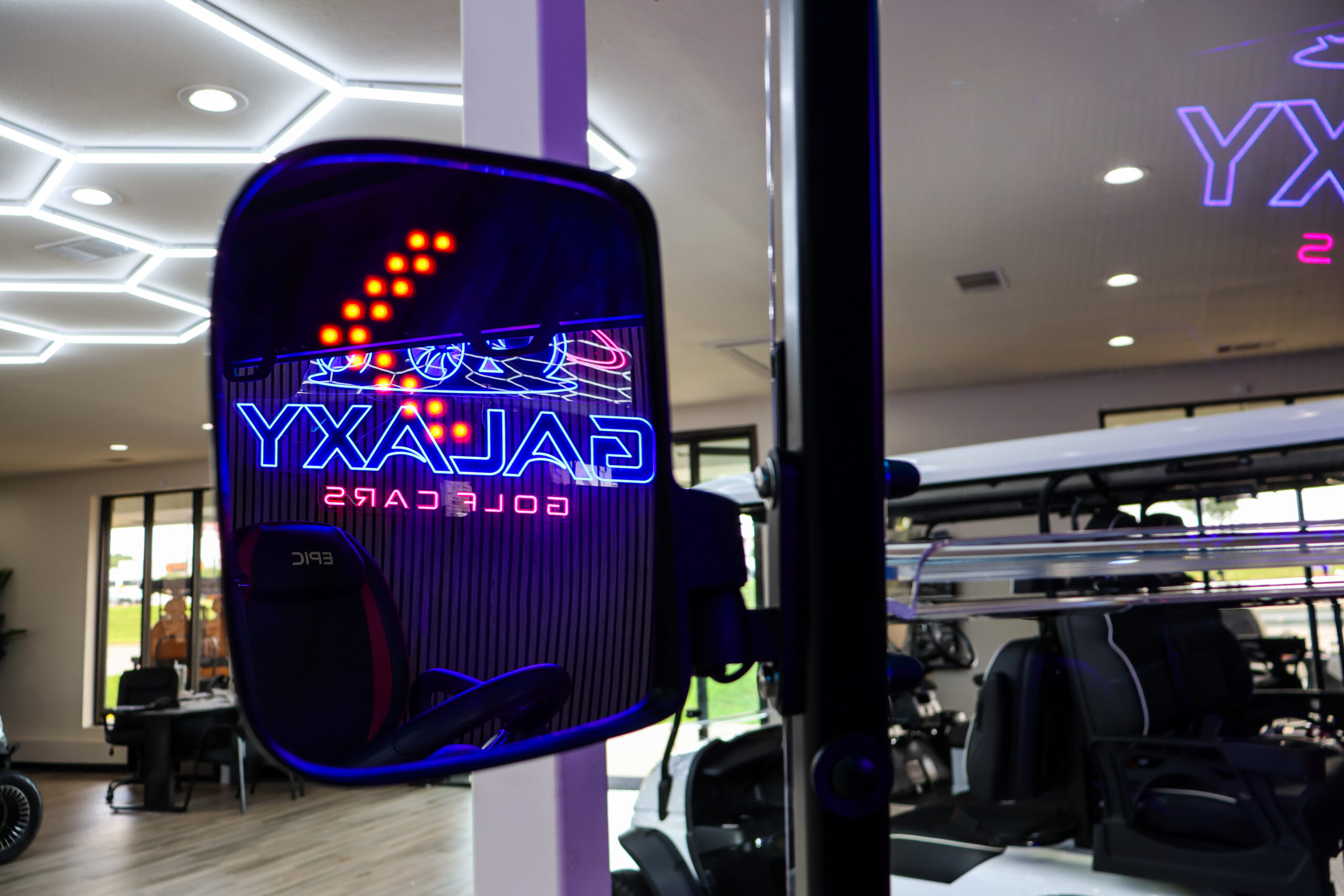 2026 Burgundy Epic E40FX Golf Cart/LSV - Image 22