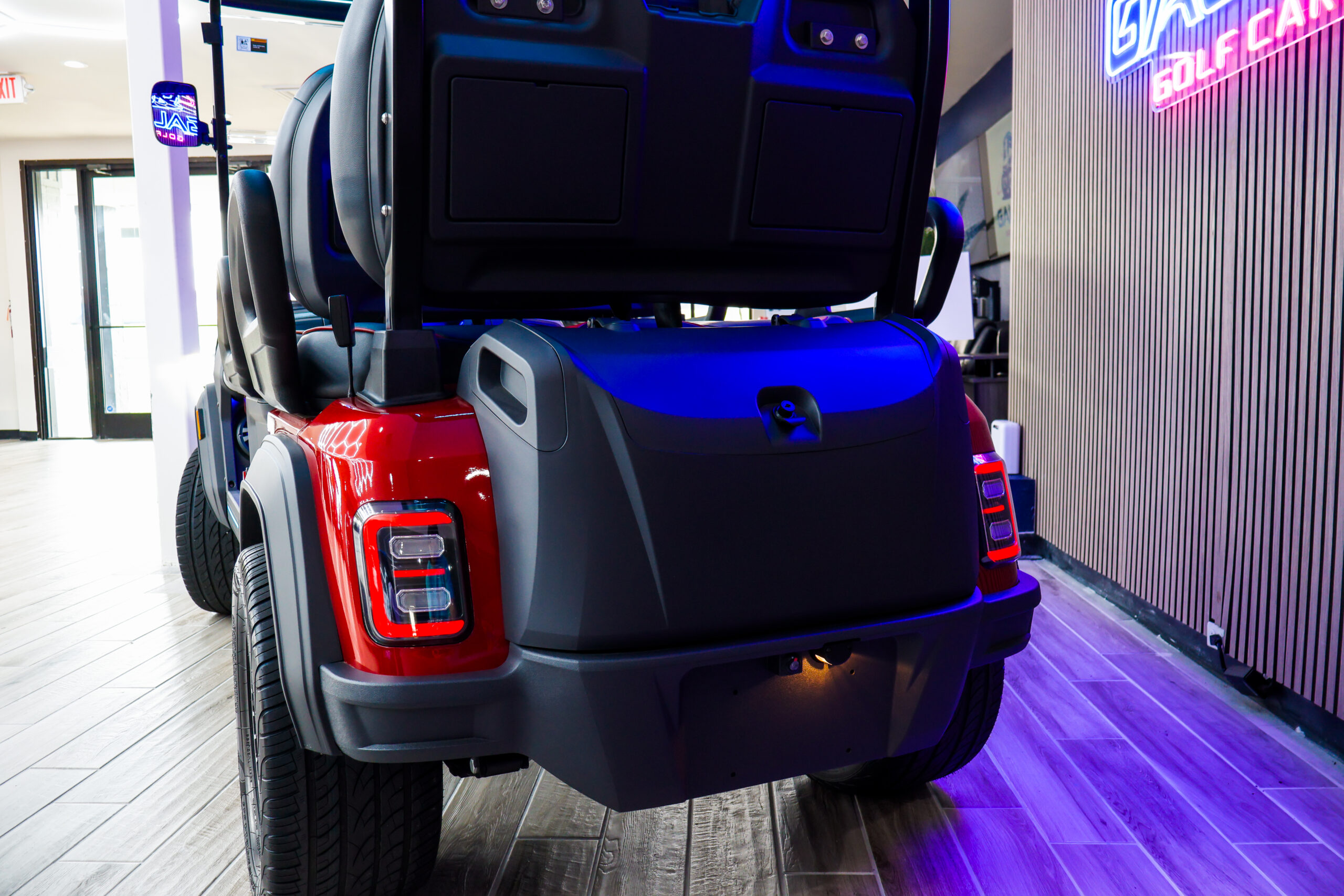 2026 Burgundy Epic E40FX Golf Cart/LSV - Image 13