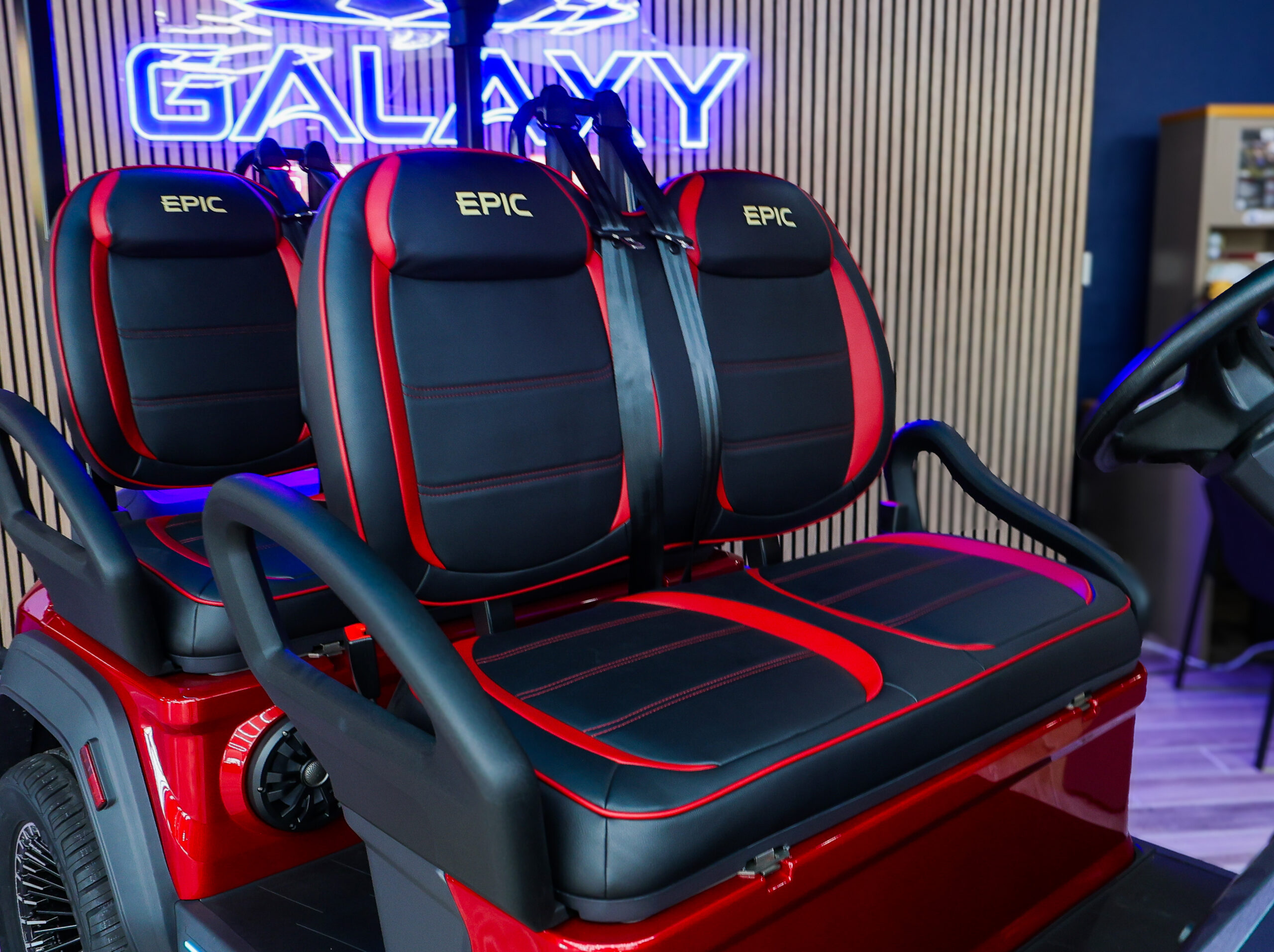 2026 Burgundy Epic E40FX Golf Cart/LSV - Image 18