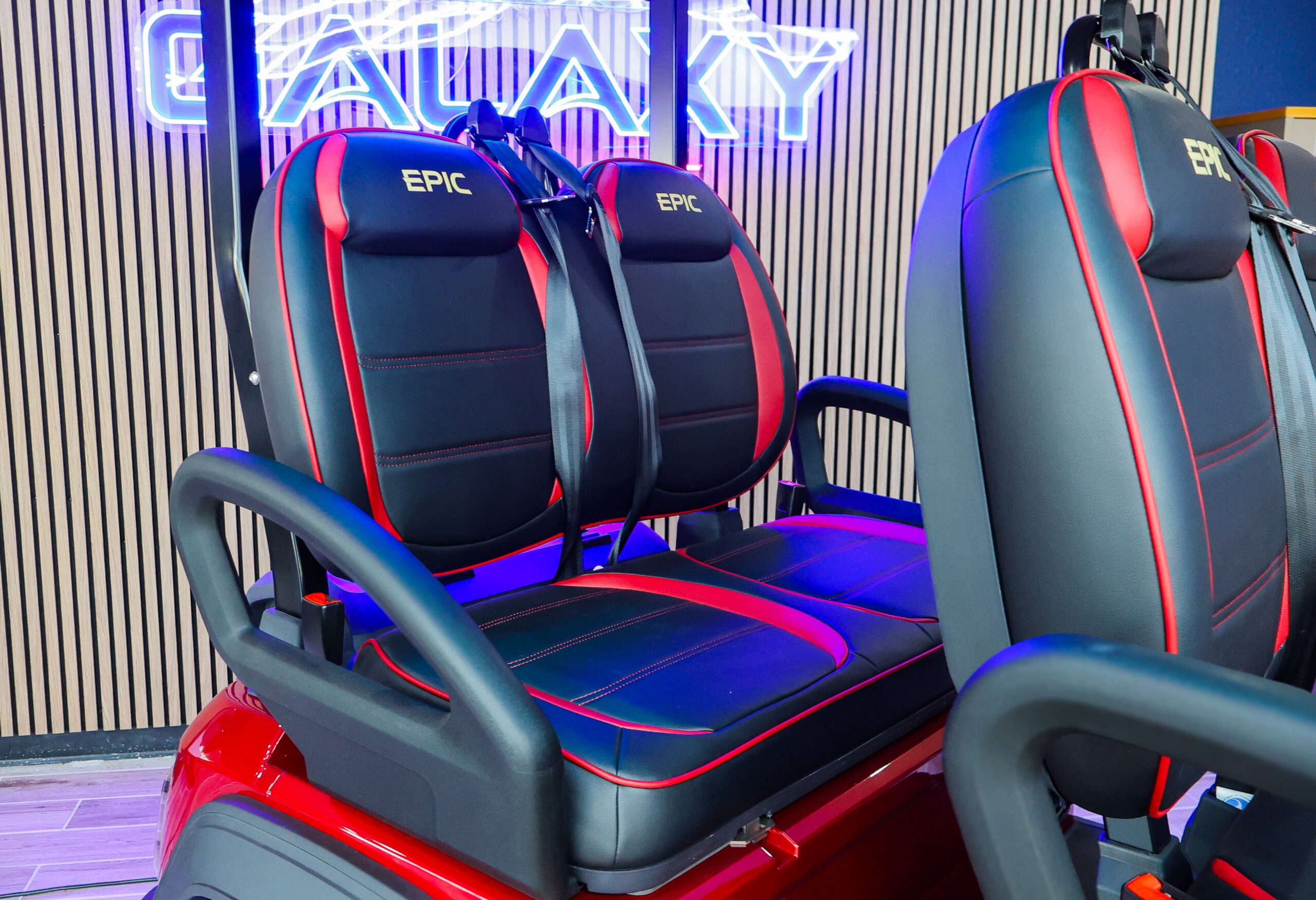 2026 Burgundy Epic E40FX Golf Cart/LSV - Image 19