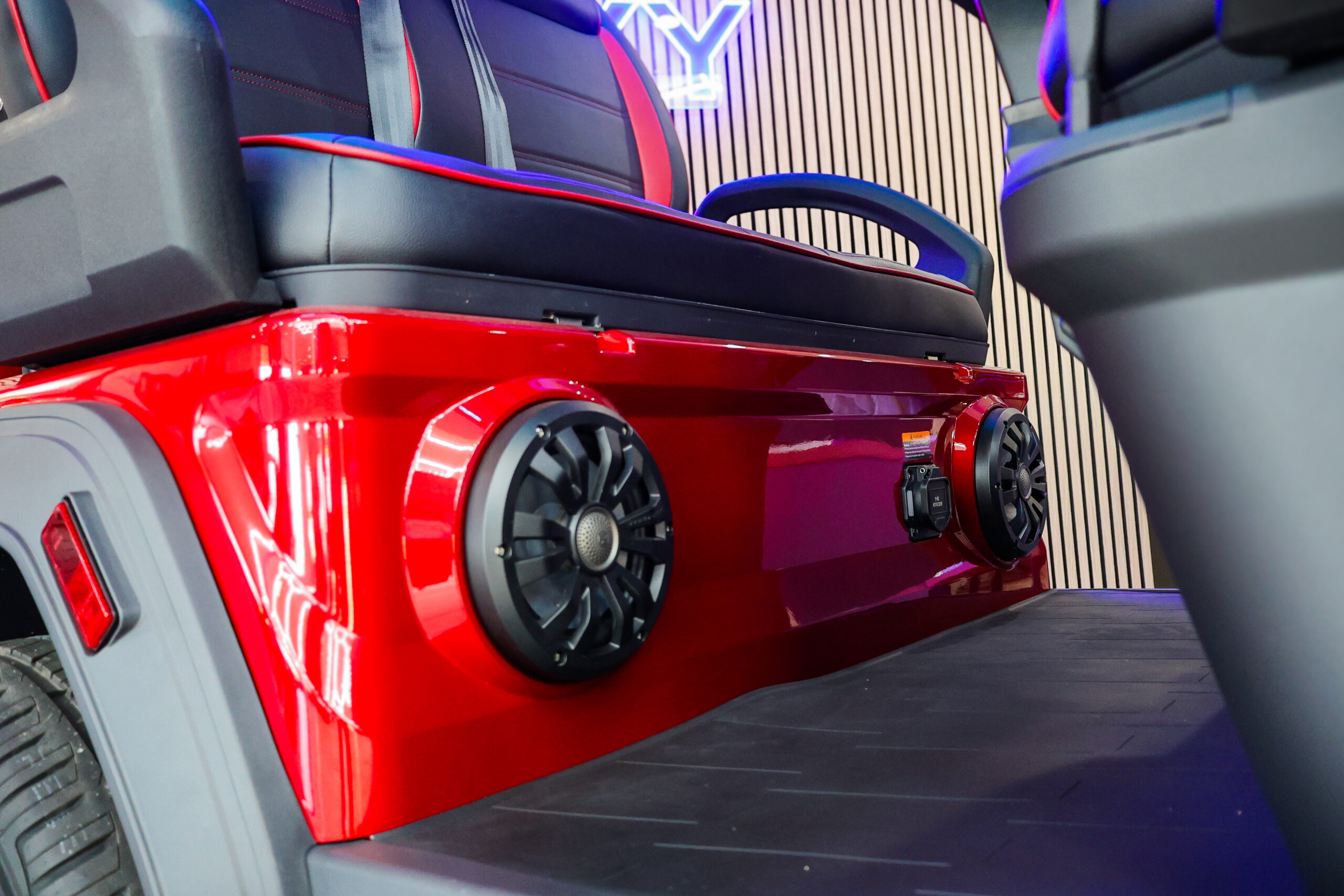 2026 Burgundy Epic E40FX Golf Cart/LSV - Image 20