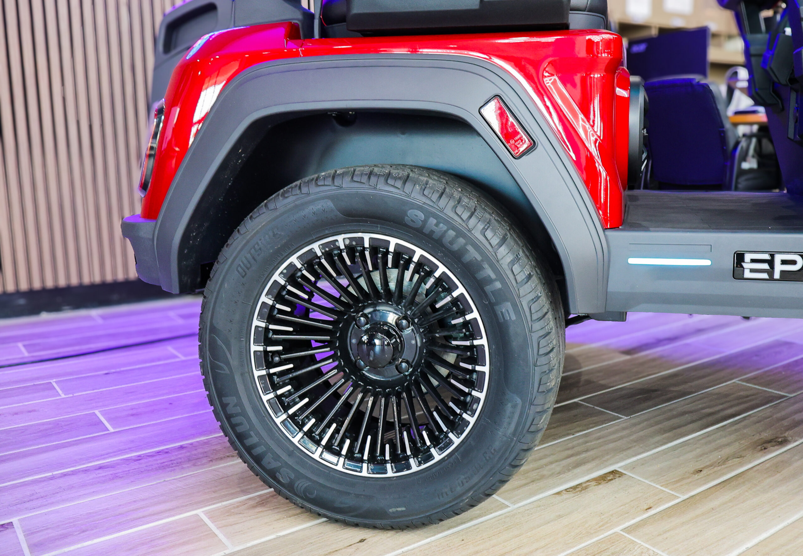 2026 Burgundy Epic E40FX Golf Cart/LSV - Image 15