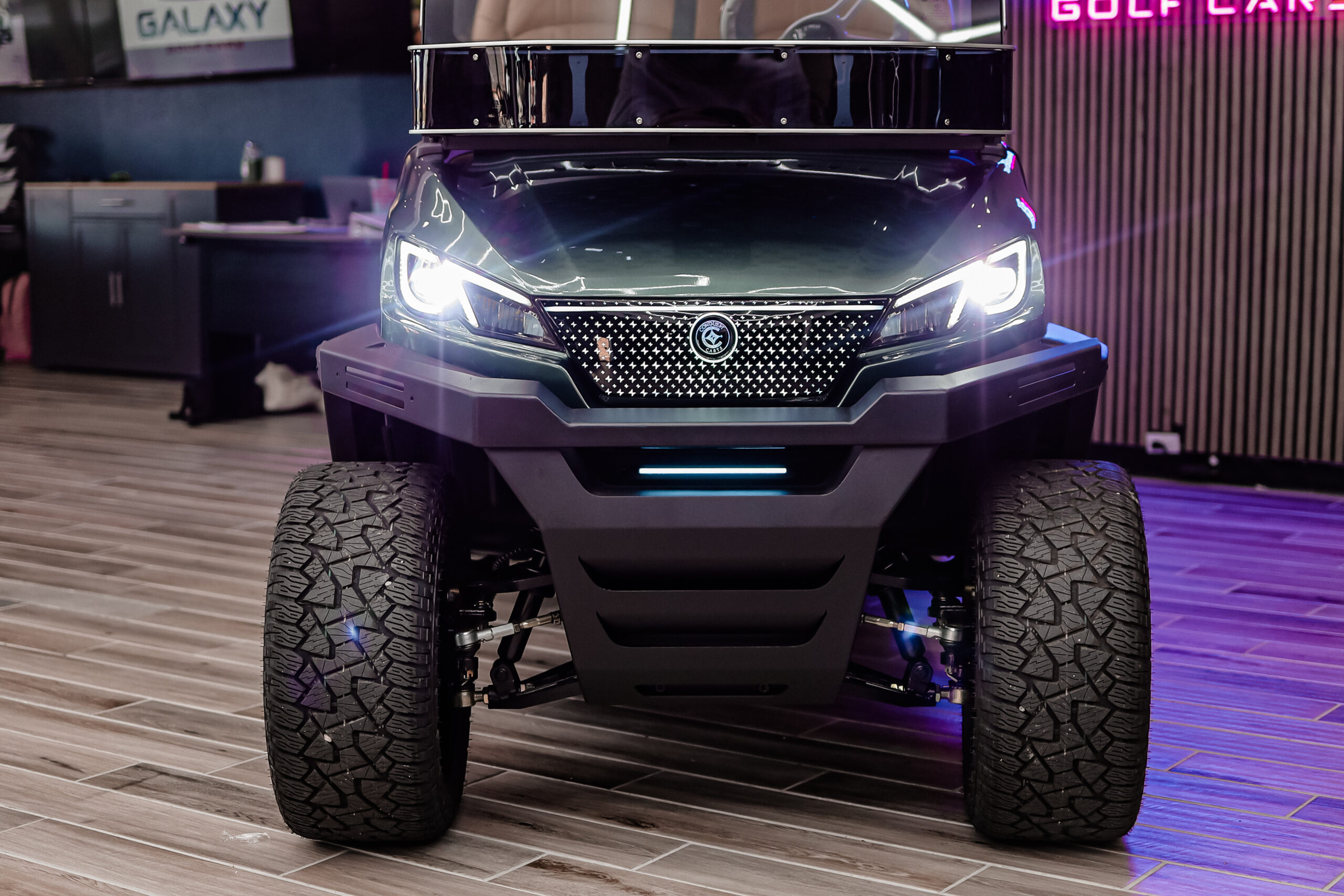 2026 Rolls Royce Highland Green Conquest Carts Model S60L Golf Cart/LSV (Custom Build) - Image 2