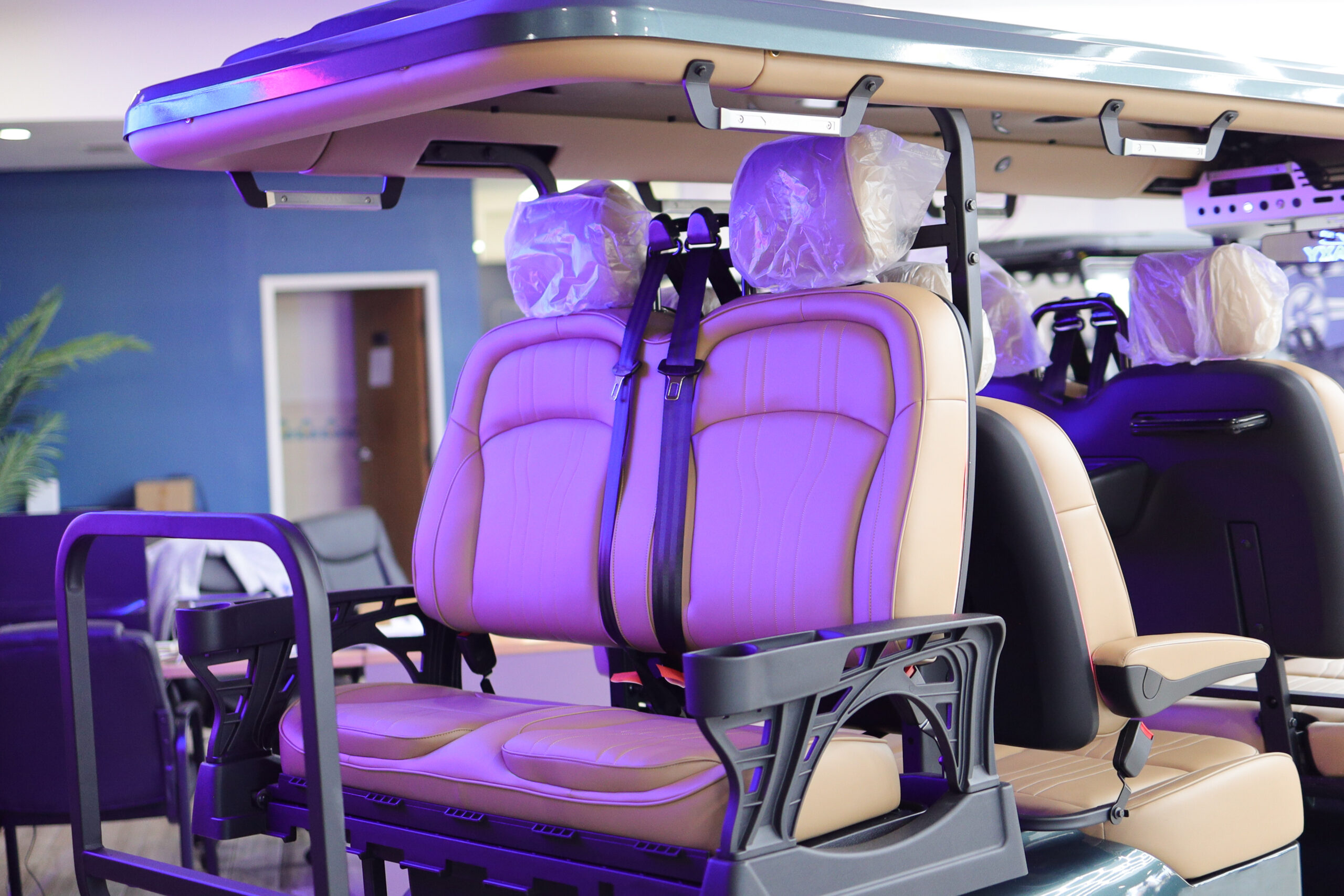 2026 Rolls Royce Highland Green Conquest Carts Model S60L Golf Cart/LSV (Custom Build) - Image 16