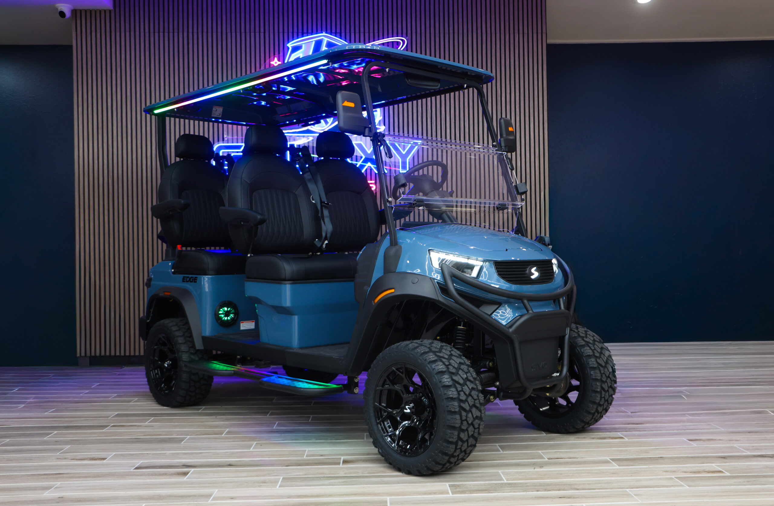 2026 SIVO EDGE 4 SEATER FORWARD-FACING (LIFTED – ANVIL BLUE) - Image 15
