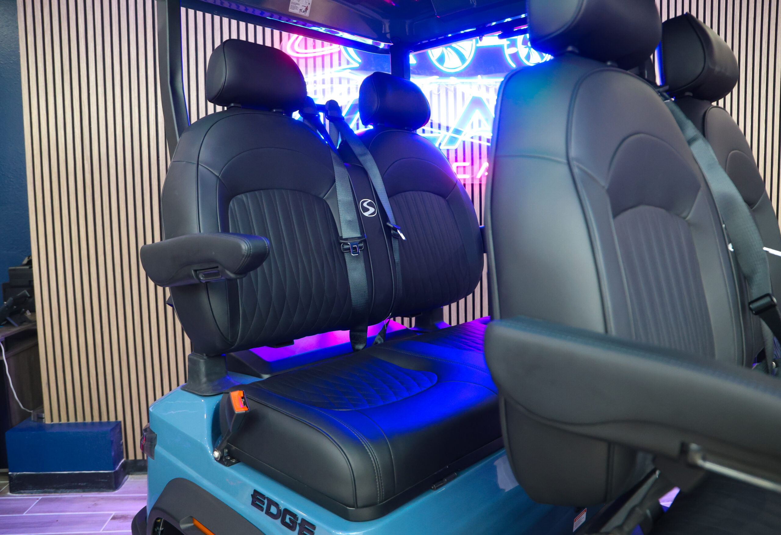 2026 SIVO EDGE 4 SEATER FORWARD-FACING (LIFTED – ANVIL BLUE) - Image 13