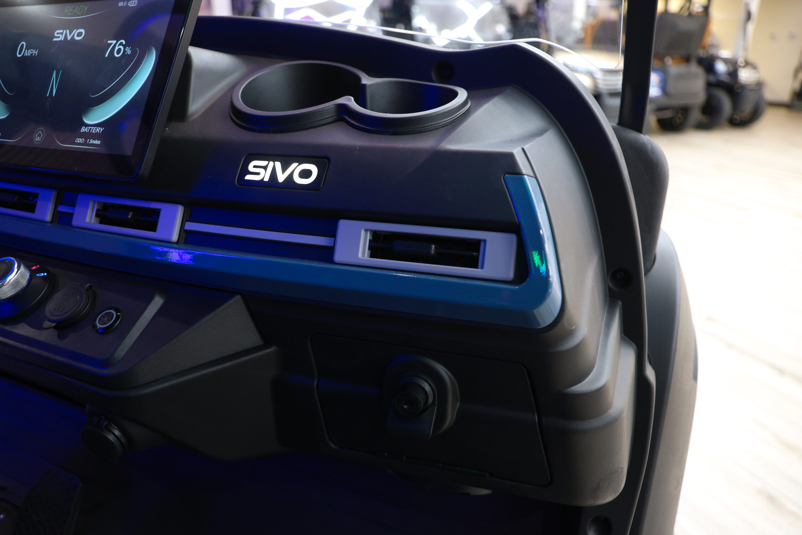 2026 SIVO EDGE 4 SEATER FORWARD-FACING (LIFTED – ANVIL BLUE) - Image 14
