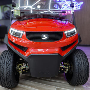 2027 Sivo Edge 4 Seater Forward-Facing (Red)