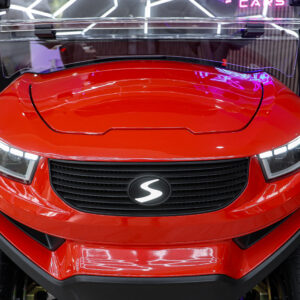 2027 Sivo Edge 4 Seater Forward-Facing (Red)