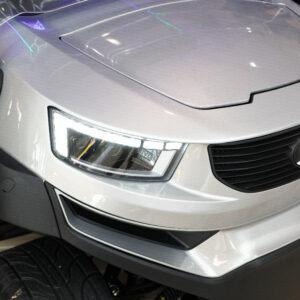 2027 Sivo Edge 4 Seater Forward-Facing (Silver)