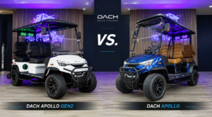 DACH Apollo Gen2 vs DACH Apollo golf cart comparison