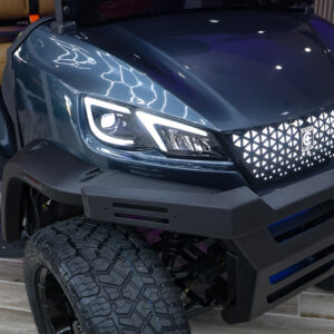 2026 Dark Sky Metallic Conquest Carts Model S60L (Peanut Butter Seats)